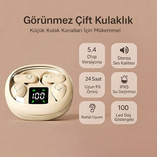 Dijital Göstergeli Kablosuz Kulaklık